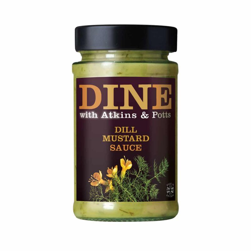 DINE IN with Atkins & Potts Dill Mustard Sauce DINE IN with Atkins & Potts Dill Mustard Sauce