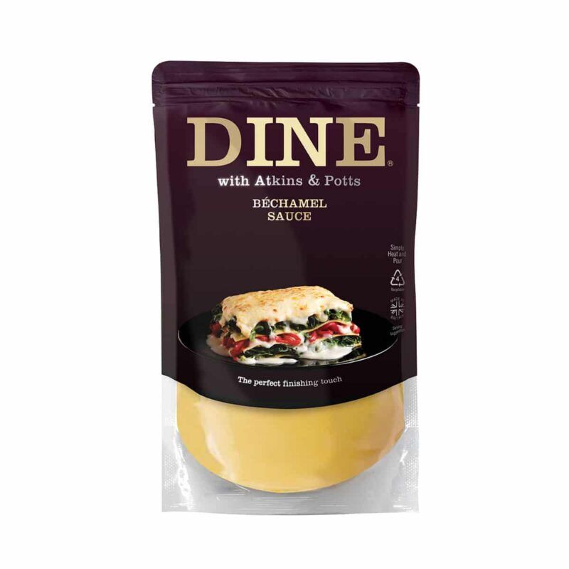 DINE IN with Atkins & Potts Béchamel Sauce DINE IN with Atkins & Potts Béchamel Sauce