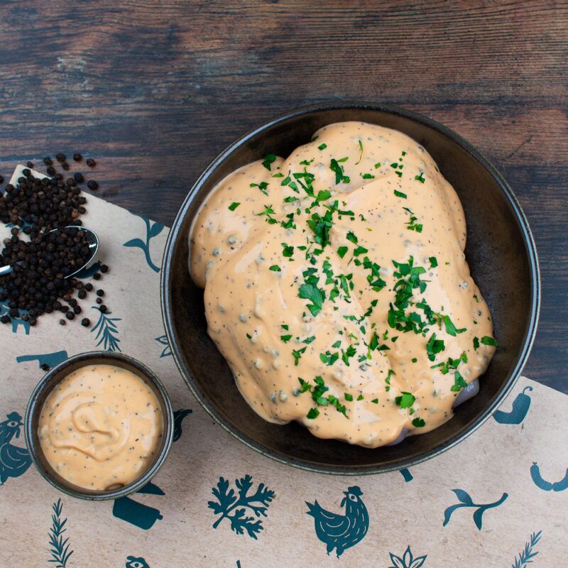 AVO Creamy Peppercorn Butchers' Sauce - 4kg Tub AVO Creamy Peppercorn Butchers' Sauce - 4kg Tub