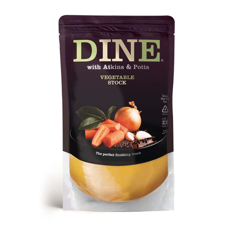 DINE IN with Atkins & Potts Vegetable Stock DINE IN with Atkins & Potts Vegetable Stock