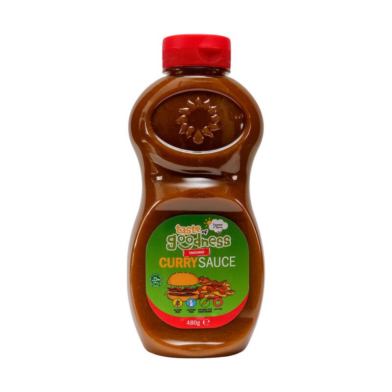 Taste-of-Goodness-Curry-Sauce-480g Taste of Goodness Chippy Curry Sauce Wholesale Pack 6 x 450ml