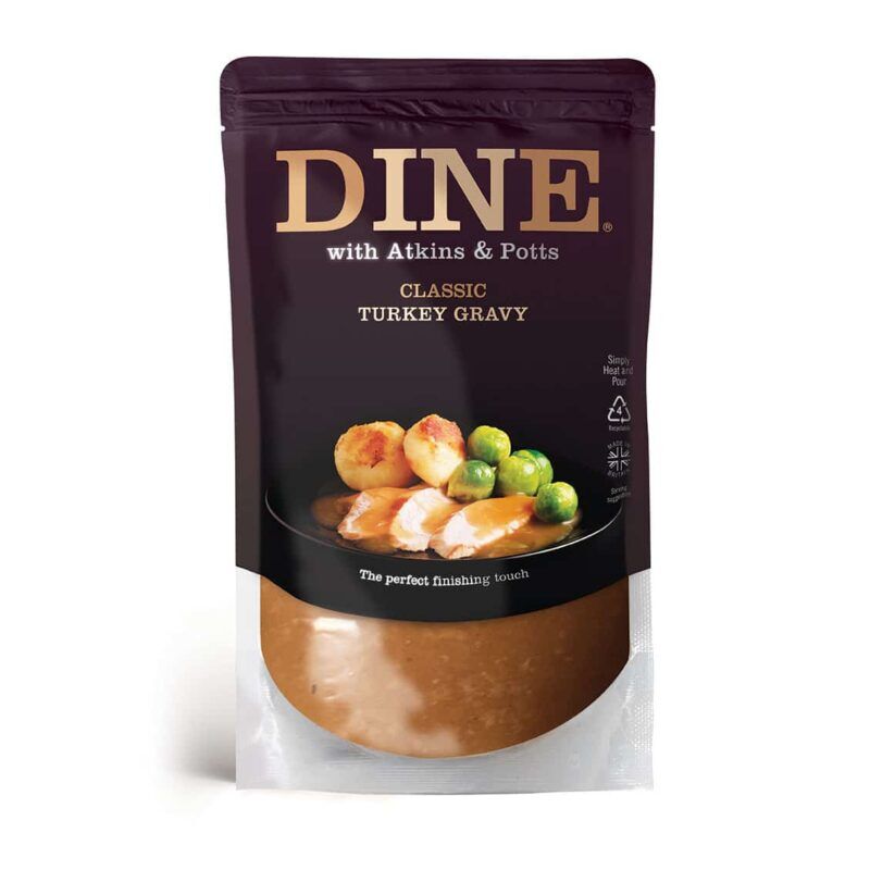 DINE IN with Atkins & Potts Turkey Gravy DINE IN with Atkins & Potts Turkey Gravy