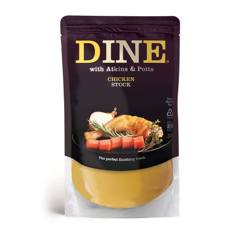 DINE IN with Atkins & Potts Chicken Stock DINE IN with Atkins & Potts Chicken Stock