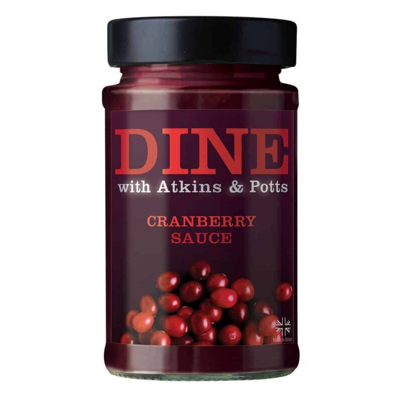 DINE IN with Atkins & Potts Cranberry Sauce DINE IN with Atkins & Potts Cranberry Sauce