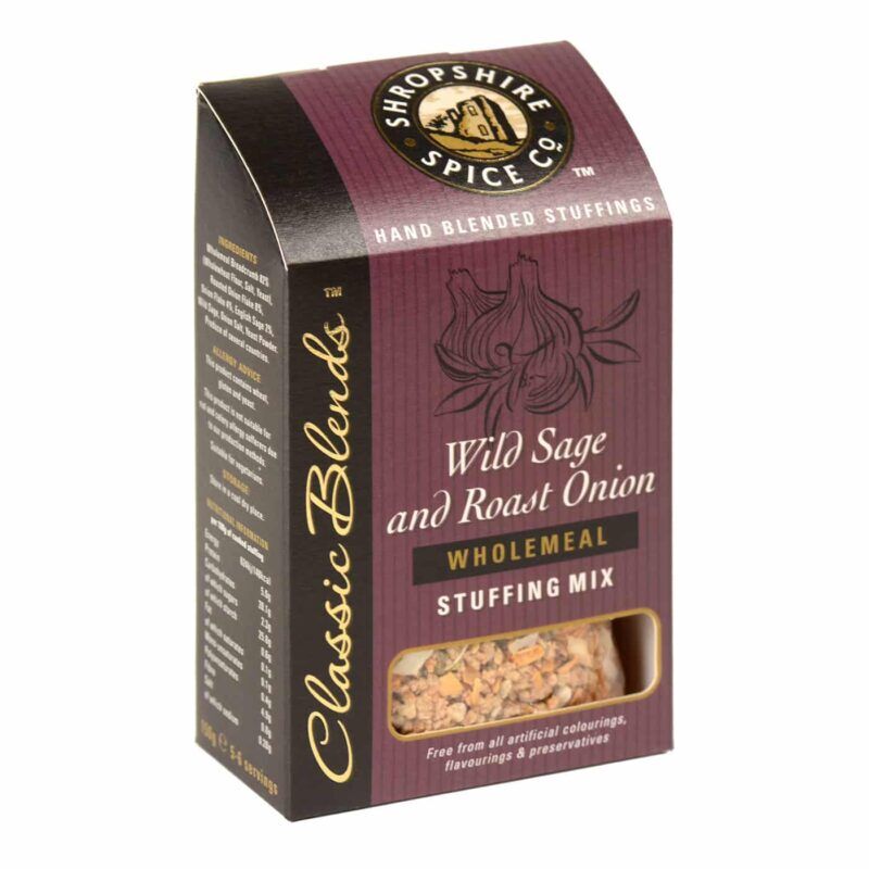 Shropshire Spice Wholemeal Wild Sage & Roast Onion Stuffing Mix