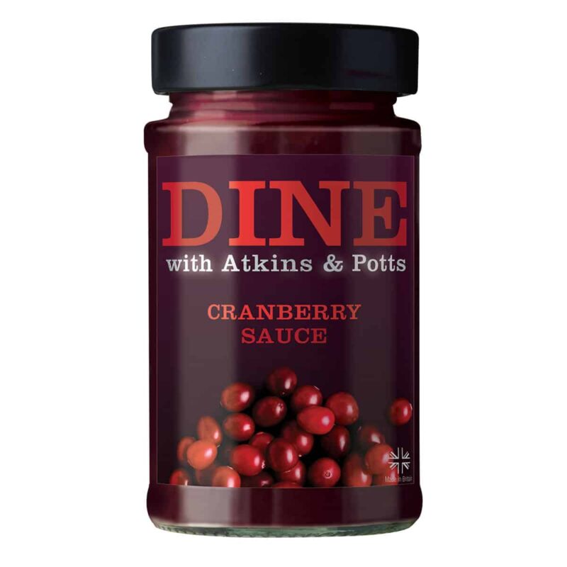 DINE IN with Atkins & Potts Cranberry Sauce DINE IN with Atkins & Potts Cranberry Sauce